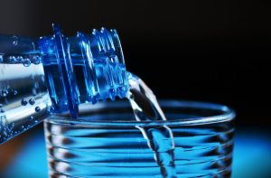 plastic in bottled water