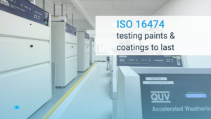 ISO 16474 - testing paints & coatings to last