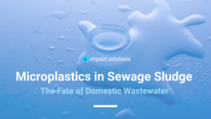 Microplastics in sewage sludge