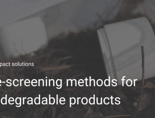 Pre-screening methods for biodegradable packaging/solid products